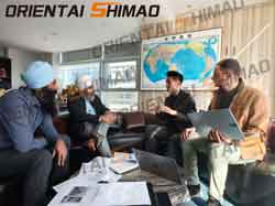 희소식: 캐나다 고객이 Oriental Shimao를 방문하여 100만 달러 규모의 주문을 체결하고 글로벌 협력의 새로운 차원을 목격