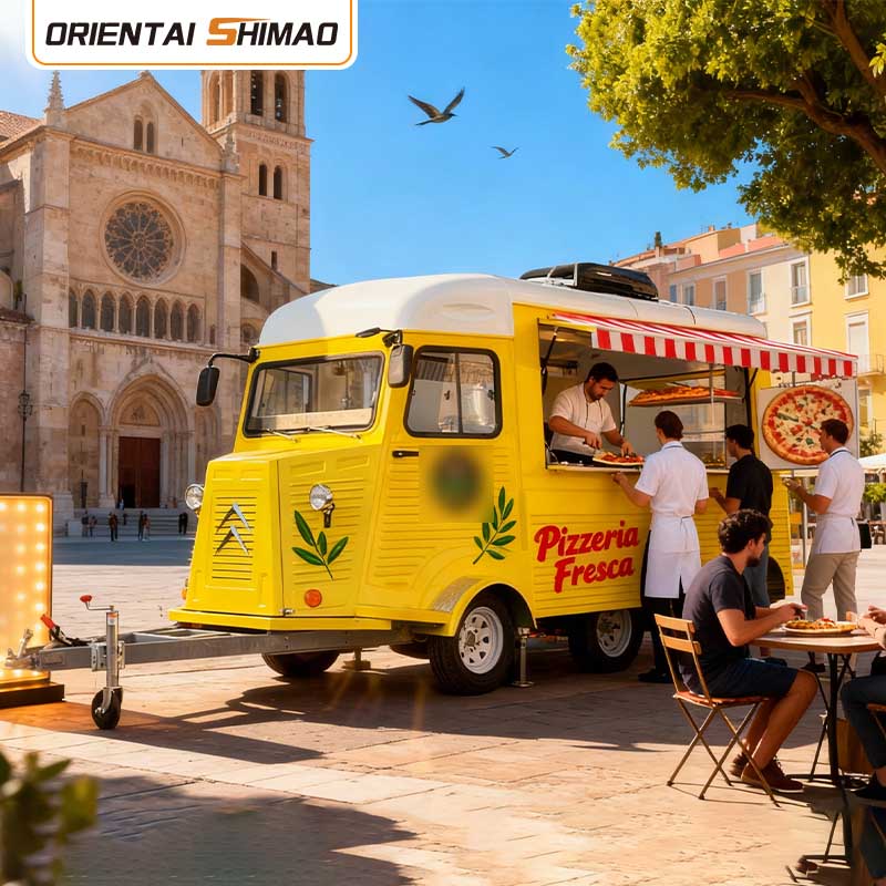 커피숍 커피 트럭 모바일 커피 트레일러 패스트 푸드 음식 트레일러 식품 트럭