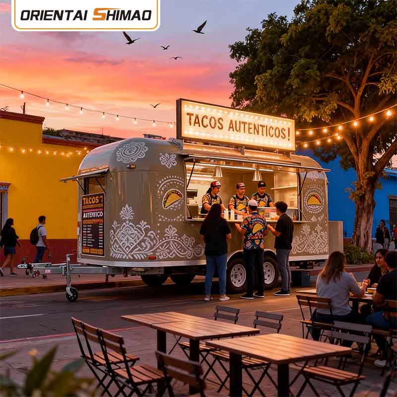 음식 케이터링 트레일러