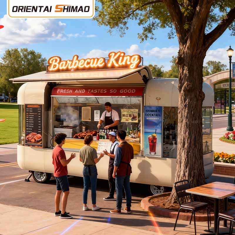 핫도그 카트 핫도그 스탠드 패스트 푸드 노점 케이터링 길거리 음식 트레일러 상업용 식품 트럭