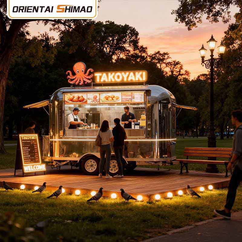 아이스크림 예고편 길거리 음식 모바일 케이터링 음식 예고편 음식 트럭